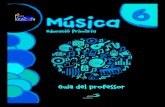 MúsicaMúsica 6 - San Pablo Guia del professor EEducació Primàriaducació Primària ... conéixer i investigar el fonament del llenguatge musical permetrà el desenrotllament de