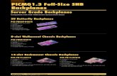PICMG1.3 Full-Size SHB Backplanes · 2017. 9. 13. · PICMG1.3 Full-Size SHB Backplanes. Slot SBC Passive Backplanes PCE-5B12-00A1E 12-slot BP for 20-slot chassis Segments: 1 One