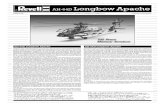 AH-64D Longbow Apache 04896-0389®AH-64D Longbow Apache 04896-0389 ©2014 BY REVELL GmbH. A subsidiary of Hobbico, Inc. PRINTED IN GERMANY AH-64D Longbow Apache AH-64D Longbow Apache