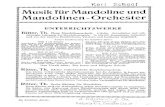 Kar Schaat I Musik fürMandoline und I Mandolinen-Orchester I€¦ · Schick O. Schule für die neapolitanische Mandoline mit besonderer Berücksfchtigung der Mailänder (lombardischen)
