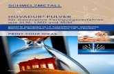 HOVADUR PULVER - Schmelzmetall 2020. 8. 24.آ  HOVADURآ® Pulver erhأ¤ltlich in den verschiedensten Kornfraktionen
