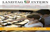 1. Jugend-Landtag Nordrhein-Westfalen, 22. – 24. Juni 2008 · 2015. 10. 28. · Au s g a b e 7 · 39. Ja h r g a n g · 14. Wa h l p e r i o d e · 18.6.2008 Foto: Schälte Bildung