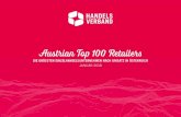 Austrian Top 100 Retailers - Handelsverband...2018/02/05  · 9 Obi 675,00 12 RWA Lagerhäuser 611,00 20 Bauhaus 334,15 21 Hornbach 328,65 26 Hagebau 241,70 66 Zgonc 69,30 88 Let's