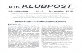 BTK KLUBPOST - Philatelisten Bernphilatelisten-bern.ch/wp-content/uploads/2019/02/2010_3...am 1. Juli 1923 für einen gewöhnlichen lnlandbrief noch 300 Mark bezahlen musste, so waren