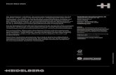 Speedmaster CD 102 - Heidelberg · 2021. 3. 2. · Speedmaster CD 102 enormen Mehrwert für Ihre Druckerei. Proﬁ tieren Sie von tausendfach bewährter Technologie. Marken Heidelberg,