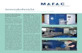Wacker Qualitätssicherung GmbH - MAFAC Startseite · 2016. 9. 8. · Wacker Qualitätssicherung GmbH diesen Teilbereich komplett. Seither kontrolliert und sichert man dort unter