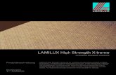 LAMILUX High Strength X-treme · 2014. 4. 11. · LAMILUX High Strength X-treme innovative ﬁ berglass solutions LAMILUX High Strength X-treme ist ein Leichtbau-Konstruktionswerkstoff