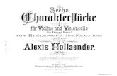 6 Charakterstücke [Op.53] - Free-scores.com · SCHLESINGER'schen Buch- Verlag der & Musikhandlung (ROB. LIENAU) in BERLIN. WIEN' HASLINOER, op. 1. No. 1. No. 3. No. 4. No. 5.