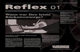 JANUAR / FEBRUAR 2004 Reflex - Kieser · Am 27. Februar 2004 ist Werner Kieser zu Gast in der Talkshow «3 nach 9» mit Ame-lie Fried und Giovanni di Lorenzo. Die Sendung wird am