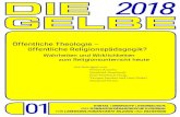 DIE 2018 GELBE - RPZ HeilsbronnDie ›Gelbe Reihe‹ entwickelte sich zum zentralen Medium, um die Kol-leg*innen mit hohem Anspruch zunächst didaktisch und pädagogisch zu schu- ...