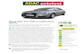 Audi A6 3.0 TDI multitronic (DPF) - ADAC ... Audi A6 3.0 TDI multitronic (DPF) Viertأ¼rige Stufenhecklimousine