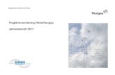 Fluglärmmonitoring Hinterthurgau Jahresbericht 2011...Juli 2011 223 68 78 60 17 0 0 0 0 67.6 August 2011 193 57 62 54 19 1 0 0 0 70.7 September 2011 183 50 64 55 13 1 0 0 0 71.0 Oktober