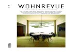 WOHNREVUE - aeisenschmidt.com€¦ · WOHNREVUE Schweizer Magazin für anspruchsvolles Wohnen und Design. 1 WOHNREVUE 14 1 14. 117 Buchtipp Wohnrevue 1 2014 ARCHITEKTUR-KATALYSATOR