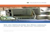 Hintergrundpapier der Deutschen Umwelthilfe · 2016. 9. 22. · Kältemittels R12 im Kühlkreislauf und 316 g des Treibmittels R11 in der PUR-Schaum-Isolierung 3. In 100 Jahren trägt