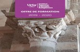 OFFRE DE FORMATION - UCLy · 2019. 11. 21. · Institut Pastoral d Études Religieuses Université catholique de Lyon 23 place Carnot - 69286 Lyon cedex 02 04 72 32 50 24 iper@univ-catholyon.fr