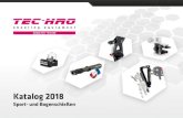 Katalog 2018 - TEC-HRO shooting equipment · 2020. 3. 10. · 10 mm, 12 mm € 19, ... • Schaftkappe für Luftgewehr in stabiler Leichtbauweise und ansprechendem Design • Three