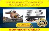 PROFESIONAL Jasa Pasang CCTV di Batulicin Hub 0821 5352 4020 WA