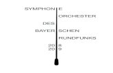 Symphon e orcheSter deS bayer Schen rundfunkS8 9 »am wichtigsten ist das orchester. Ich bin der Vermittler, ich gebe die Interpretation vor, das orchester macht die musik. Ich muss