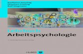 Lehrbuch Arbeitspsychologie - ciando ebooksSonntag / Frieling / Stegmaier Lehrbuch Arbeitspsychologie Verlag Hans Huber Psychologie Lehrbuch Wissenschaft licher Beirat: Prof. Dr. Guy