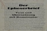 1 Der Epheserbrief Der Epheserbrief · 2020. 6. 22. · Peter Streitenberger . 2 Der Epheserbrief Impressum Die Arbeit ist frei verfügbar und kann kostenlos genutzt und kopiert werden.