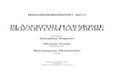 BLÄSERPHILHARMONIE MOZARTEUM SALZBURG · PDF file 2017. 10. 4. · Nino Rota aus der Filmmusik zu „Il Gattopardo“ (1911-1979) („Der Leopard“, 1963) Johann Strauss „Un ballo