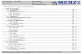 Preisliste Inhaltsverzeichnis - Menz Naturbaustoffe in ... Bauchemie Seite 15 2.01.01. Sackware Zement