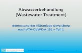 Abwasserbehandlung (Wastewater Treatment)sterger.de/html/beuth/A/U_02_A.pdfATV-DVWK-A 131 Bemessung von einstufigen Belebungsanlagen Abwassertechnische Vereinigung e.V. / Deutsche