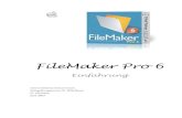 FileMaker Pro 6 - Widnau Schule Online · 2014. 4. 2. · 6 Einführung in FileMaker Pro betrachtet werden. Man kann Layouts erzeugen für die Dateneingabe, für das Suchen, für