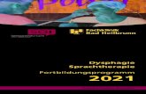 FKH-SO! Flyer FB-Dysphagie 2021...Ort: m&i-Fachklinik Bad Heilbrunn (FKH) Dozentin: Dr. Stefanie Duchac, Professorin für Logopädie, Karlsbad Teilnehmer: max. 25 Seminargebühr: EUR