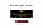 Toolset User Manual For - Neverwinter Vault...Neverwinter Nights Up to and Including the Recent Hords of the Underdark Expansion Pack Written by Dezmodian. April, 2004 NWN Toolset