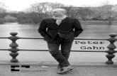 PETER GAHN - Edition Juliane Klein · 2016. 11. 16. · PETER GAHN Portrait Die Musik Peter Gahns ist geprägt von den beiden unterschiedlichen Kulturen, die er intensiv kennengelernt