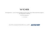 VOB - TSP Theiß...XI Einleitung Der Deutsche Vergabe- und Vertragsausschuss für Bauleistungen (DVA) hat Änderungen in der VOB/A beschlossen. Sie dienen der Aktualisierung des Abschnitts