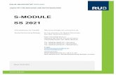 S-MODULE SS 2021 - ruhr-uni-bochum.de · 2021. 3. 24. · Dieses Verzeichnis enthält alle Modulbeschreibungen der Spezialmodule(S-Module) des auf der Titelseite angegebenen Semesters.