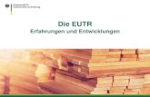 Die EUTR...Rechtsgrundlagen • Verordnung (EU) Nr. 995/2010 des Europäischen Parlaments und des Rates vom 20. Oktober 2010 über die Verpflichtungen von Marktteilnehmern, die Holz
