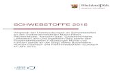 SCHWEBSTOFFE 2015 - rlp.de ... SCHWEBSTOFFE 2015 Vergleich der Untersuchungen an Schwebstoffen an den Probenahmestellen Mainz/Rhein, Palzem/Mosel, Kanzem/Saar, Grolsheim/Nahe, Lahnstein/Lahn