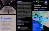 Programm - Blasmusikverband Tirol 3. James Barnes: THIRD SYMPHONY Op. 89 III. For Natalie, IV. Finale