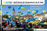APRIL 2013 BÜRGERMAGAZIN - PfaffenhofenDas aktuelle Frühlingskulturmagazin ist an die Haushalte verteilt worden und liegt zusätzlich im Bürgerbüro, der Stadtverwaltung und im