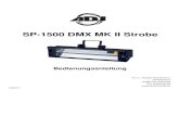 SP-1500 DMX MK II Strobe - Amazon Web Servicesadjmedia.s3-website-eu-west-1.amazonaws.com/manuals/SP...A.D.J. Supply Europe B.V. – – SP-1500 DMX MK II Strobe Bedienungsanleitung