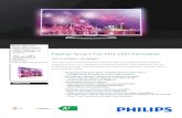 Flacher Smart Full HD-LED-Fernseher · 2014. 7. 29. · * Die Philips Fernsehkamera (PTA317) wird separat angeboten. * Eltern sollten während der 3D-Wiedergabe ihre Kinder überwachen