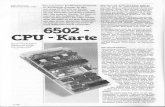 CPU -Rarteretro.hansotten.nl/uploads/junior/articlesde/198311006.pdf · 2019. 12. 30. · davon, der 65C02. Ein Taktgenerator liefert die Signale mit den Frequenzen 1,2 und 4 MHz,