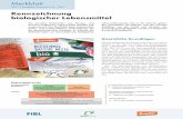 Kennzeichnung biologischer Lebensmittelorgprints.org/26287/1/1541-kennzeichnung.pdf · 2017. 9. 25. · Gesetzliche Grundlagen. Die Grundlage für die Kennzeichnung von Lebens mitteln