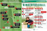 20160728 BFV M - im Spielimspiel-magazin.de/pdf/funino.pdf3 gegen 3 auf 4 Tore (2x1 m) FUNiño (24 Kinder) Die 6m - Schusszone erzeugt spielende und dribbelnde Spieler Die 4 Tore führen