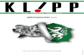 MEDIADATEN 2021€¦ · Das Steiermarkmagazin KLIPP erscheint monatlich und erreicht sowohl Meinungsbild-ner und Entscheidungsträger in Unternehmen, im Geldwesen, in der Versicherungswirt-schaft