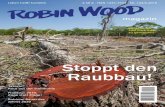 Stoppt den Raubbau! - Robin Wood · 2021. 1. 10. · die zwei Waldranger Liviu Pop und Raducu Gorcioaia in den rumänischen Karpaten ermordet, während sie auf dem Weg waren, um illegale