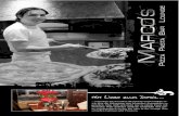 Mit Liebe zum Detail - Marco's - PizzaMare e Monti Champignons, Krabben € 9,00 Caprese Bü’elmozzarella und frischen Tomaten € 12,50 Zusatz- und Inhaltssto!e: ... Monte Negro