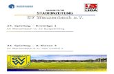 SV Wenzenbach vs. SV Burgweinting 2018. 5. 2.آ  STADIONZEITUNG SV WENZENBACH E. V. FUSSBALL GYMNASTIK