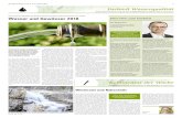AWEL Wasser und Gewässer 2018 - Zürcher Bauernverband · 2019. 2. 8. · Gute Wasserqualität im Kanton Zürich gemäss Dokumentation des AWEL Wasser und Gewässer 2018 Ein Bericht