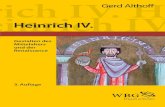 GERD ALTHOFF · 2015. 8. 29. · GERD ALTHOFF HEINRICH IV. 3.Auflage 24895-7 Althoff Heinrich IV_21960-5 Althoff 07.11.12 15:19 Seite 3