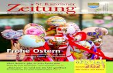 Zeitung St. · 2021. 3. 26. · Zeitung SPEZIAL Bunt bemalte Eier und Osterrituale sind auch Elemente des zentralen Festes der Christenheit. Gemeinderatswahl 2021 ... überzeugt,