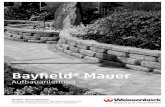 Bayfield® Mauer - Startseite · 2018. 9. 19. · 2 Formate in cm Bayfield® ist ein Markenzeichen der Anchor Wall Systems, Inc. Die Produkte werden in Österreich von der Weissenböck